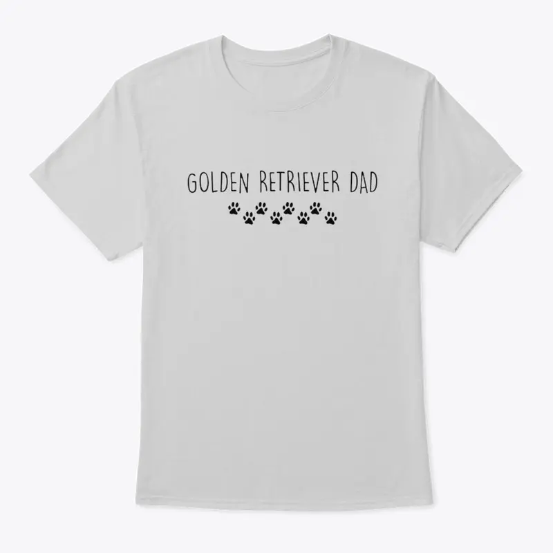 GOLDEN RETRIEVER DAD T-Shirt for Lovers